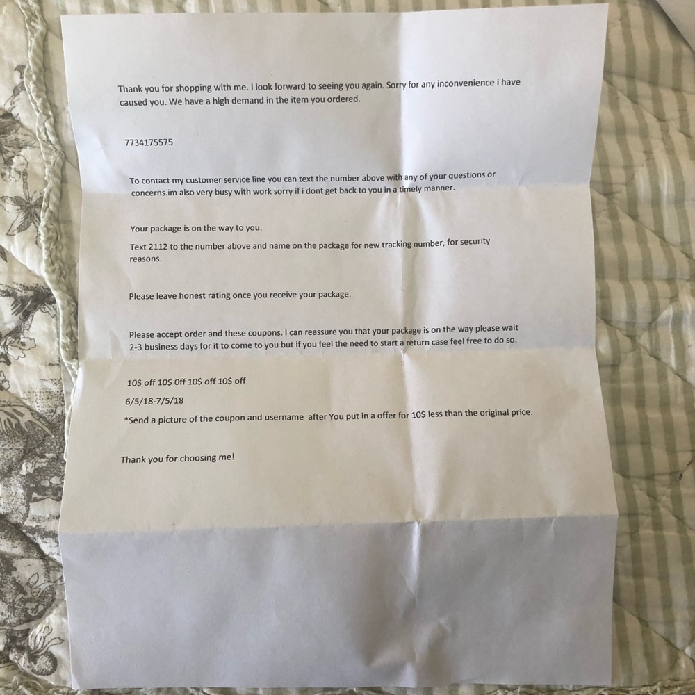 SCAMMER ALERT! - Picture 4 of 4